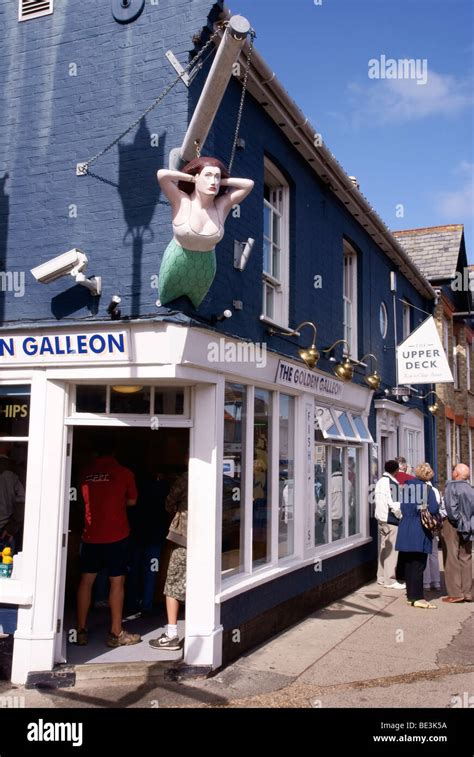 Fish And Chip Shop In Aldeburgh Stock Photo Alamy