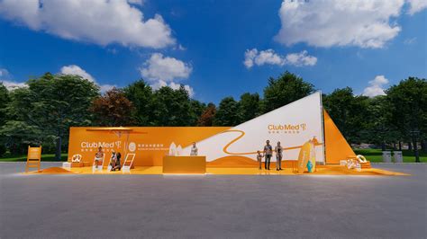 Clubmed Launch Event Design Behance