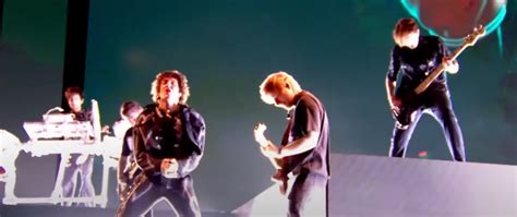 Pro Shot Footage Of Bring Me The Horizon And Ed Sheeran Performing Bad