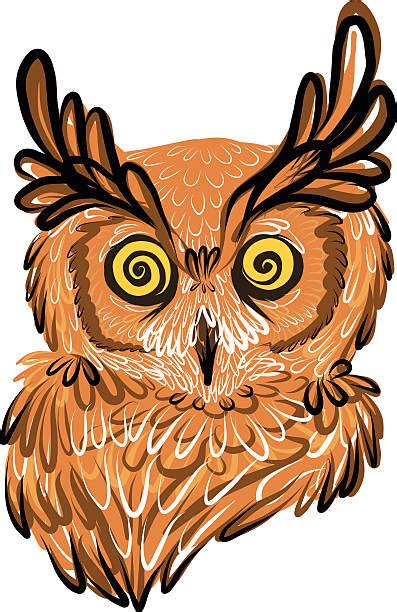 Top 60 Great Horned Owl Clip Art Vector Graphics And Illustrations