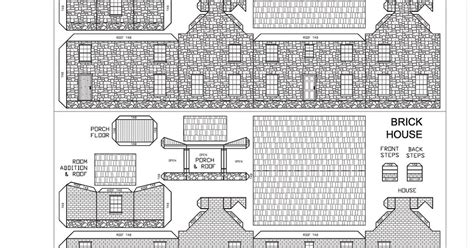 Gamer Architect Paper Building 15mm Acw 2 Story House