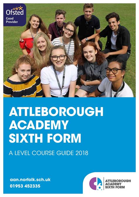 Attleborough Academy Sixth Form Prospectus September 2017 By New Media