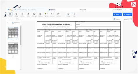 Da Form 705 Printable Da Form 705 Blank Sign Form Online — Pdfliner