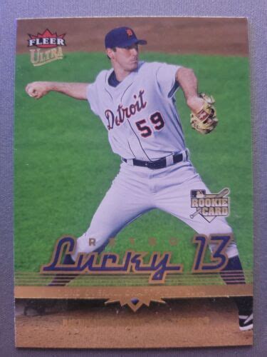 2006 Fleer Ultra Gold Medallion Lucky 13 229 Justin Verlander RC