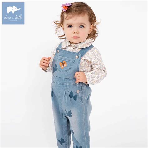 Buy Dbz6974 Dave Bella Spring Baby Girls Fashion Denim