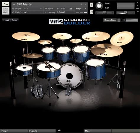 Kvr Studio Kit Builder By Vir Instruments Acoustic Drum Module Vst