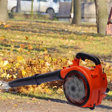 Handheld Leaf Blower 2 Stroke 254cc Gas Powered Garden Yard Grass Cleaning Tool