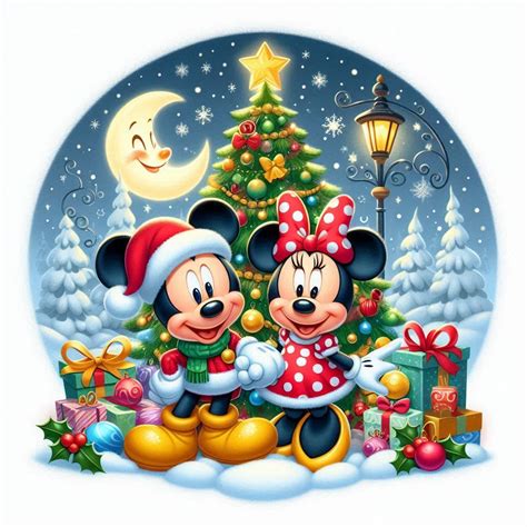 Mickey E Minnie Imagens De Natal Disney Png Disney Merry Christmas