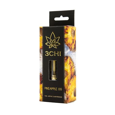 3chi Delta 8 Vape Cartridge Pineapple Og Lord Vaper Pens