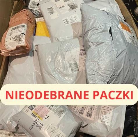 7 Szt Nieodebrane Paczki Kurierskie Amazon EBay Paleta Mix Zwroty