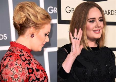 Adele's 7 Tattoos & Their Meanings - Body Art Guru