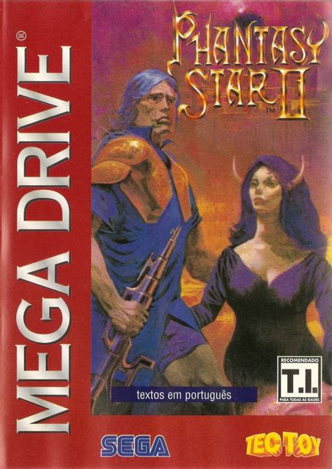 Phantasy Star Ii Box Art