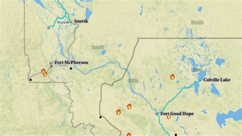 State Of Emergency Continues As Fire Near Fort Good Hope Nwt Grows