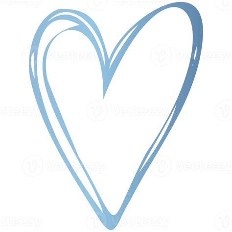 Blue Heart PNGs for Free Download