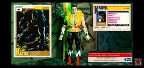 Marvel Legends Series Kraven The Hunter Action Figure Video Review And