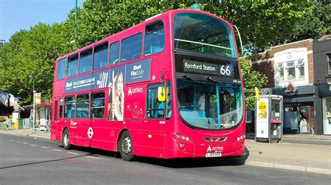 Frv Arriva London Bus Route 66 Leytonstone Romford Station Dw241