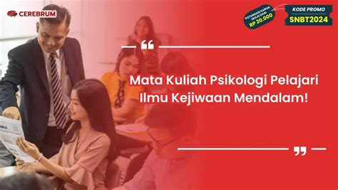 mata kuliah psikologi pelajari ilmu kejiwaan mendalam