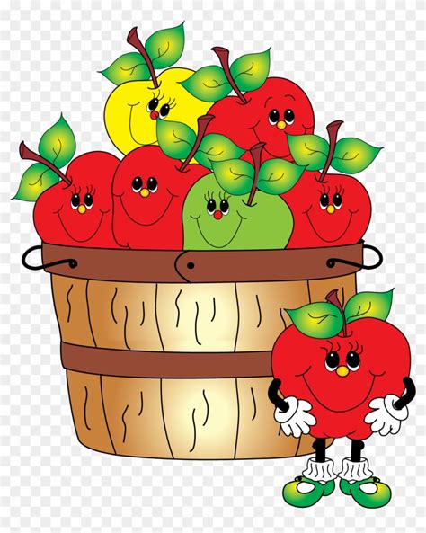 Apple Bushel Clipart