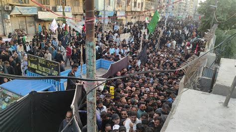 Chehlum Arbaeen Markazi Juloos Near Hussainia Iranian