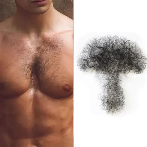 Amazon.com : viviaBella Handmade Men Chest Hair Synthetic Hair Body