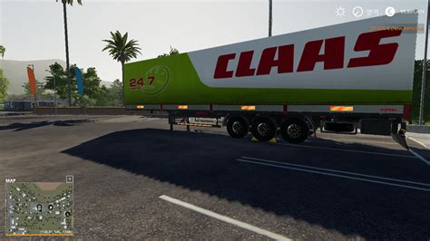 Claas Service Kogel Autoloader Trailer V1 0 Fs19 Landwirtschafts