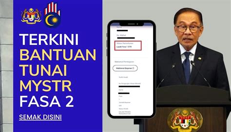 Terkini Bantuan Tunai Mystr Fasa Tarikh Jumlah Bayaran Senarai