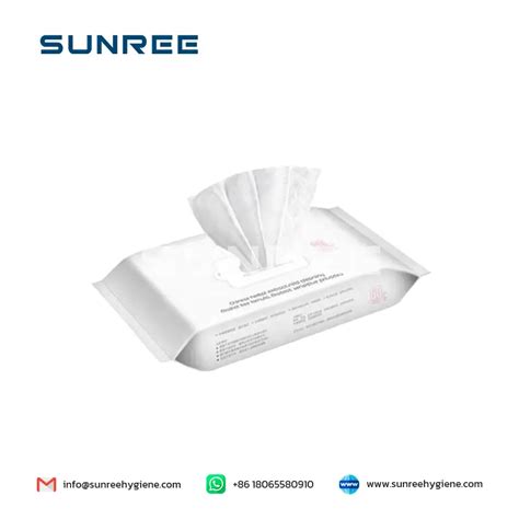 Flushable Biodegradable Wet Wipes - SUNREE