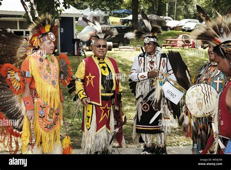 Winnebago Nebraska Usa 26th July 2019 Members Of The Omaha Tribe