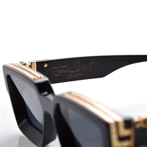 Louis Vuitton Acetate 11 Millionaires Z1165w Sunglasses Black 385903