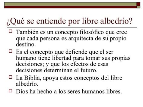 El Libre Albedrio