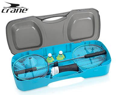 Crane R Badminton Set Mit Netz Aldi S D Deutschland Archiv