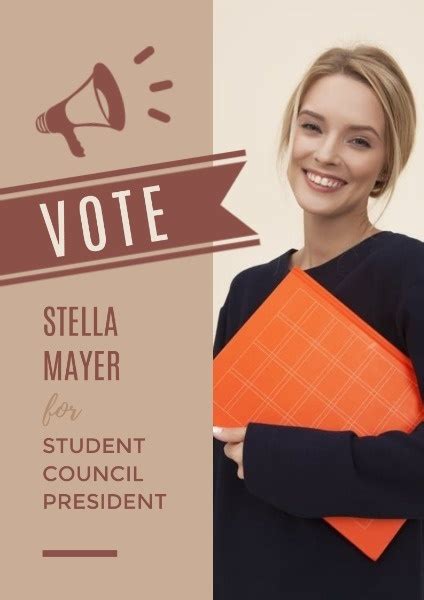 Student Election Poster Templates