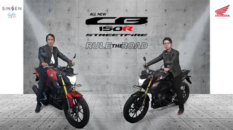 Sinsen Luncurkan Motor Naked Sport All New CB150R Streetfire Cahaya