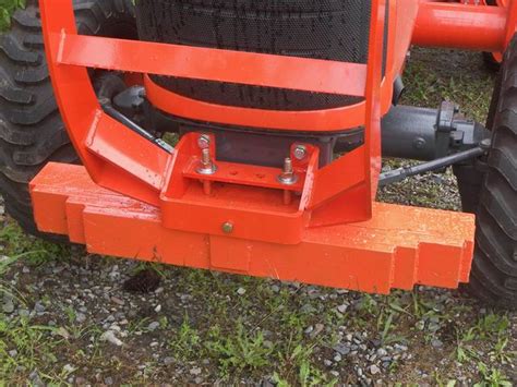 Front Weights Orangetractortalks Everything Kubota