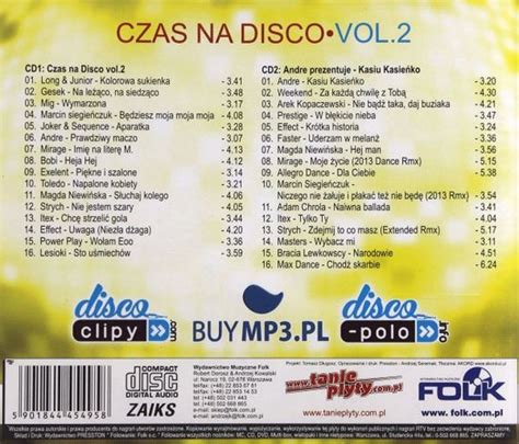 Czas Na Disco Polo Cd Long Muziek Bol