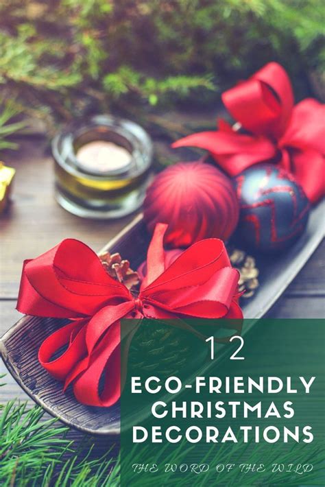 Eco Friendly Diy Christmas Decorations The Word Of The Wild Eco