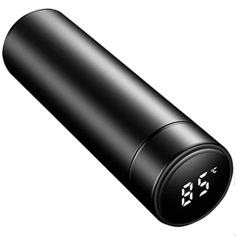 Stainless Steel Thermos Flask ML With Liquid Temperature Display Travel Hot Cold Bottle At