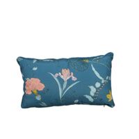 Coussin D Co X Cm Bleu Floral Ocean Hyba Le Coussin Prix Carrefour