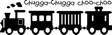 Kids Choo Choo Train Vinyl Lettering Wall Decals by astickyplace