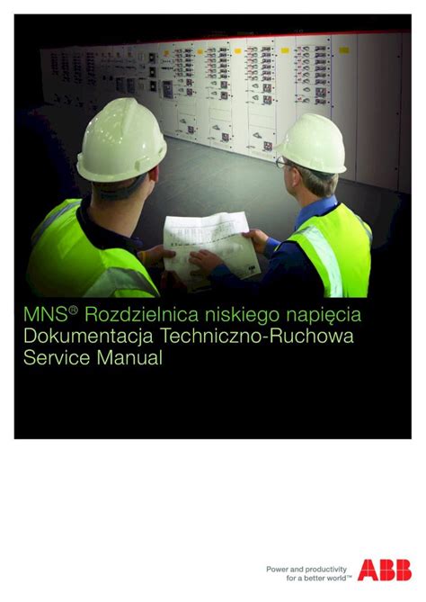 Pdf Mns Rozdzielnica Niskiego Napi Cia Dokumentacja Techniczno