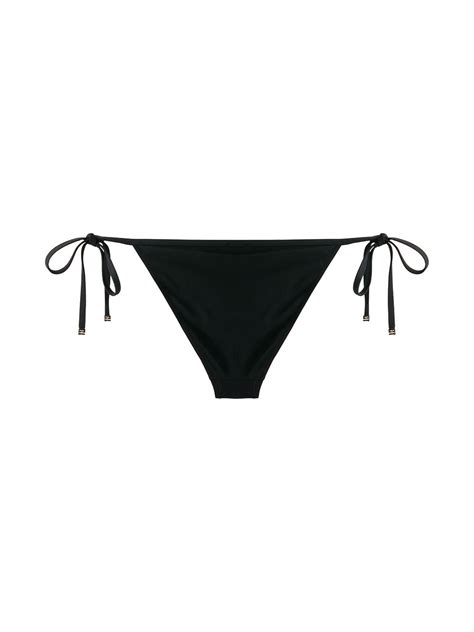 Dolce Gabbana Logo Tag Bikini Bottoms Black Farfetch