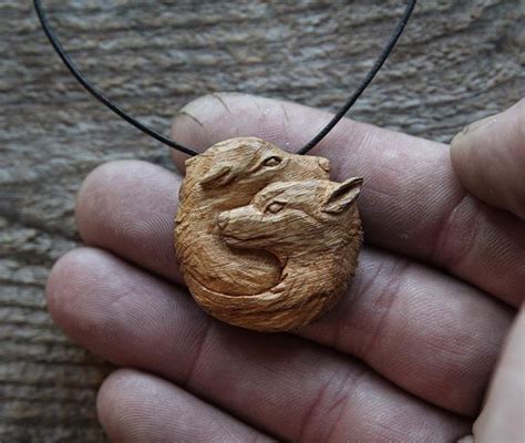 Giles Newman En Instagram A New Wolves Pendant Carved By Knife From