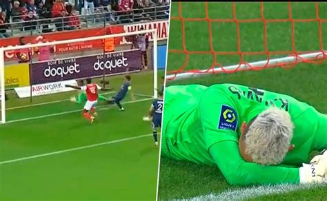 Keylor Navas Fue Salvado Por El VAR Tras Cometer Un Grave Error VIDEO