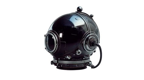 Steam Driven Space Helmet On The Transparent Background Format