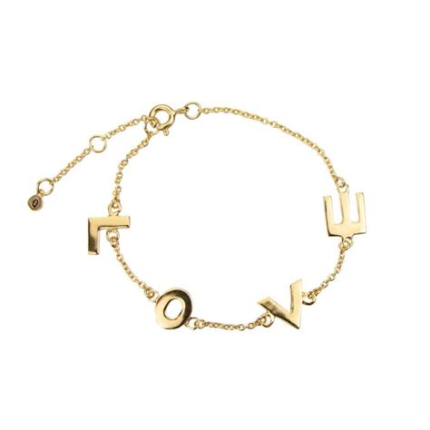 Hultquist Love Bracelet Gold Hultquist Copenhagen