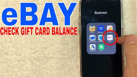 How To Check Ebay T Card Balance 🔴 Youtube