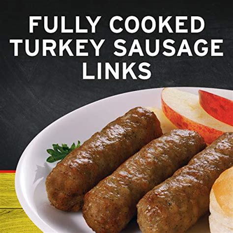 Banquet Brown ‘n Serve Fully Cooked Turkey Sausage Links Frozen Meat