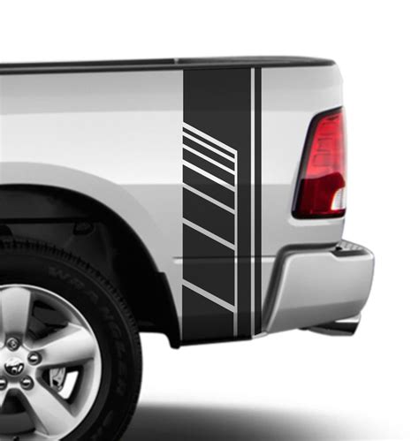 Truck Bed Racing Stripes Sport Vinyl Decals 4x4 Off-road - Etsy ...