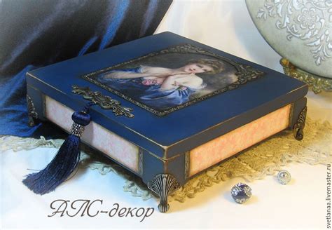 Шкатулка для украшений – заказать на Ярмарке Мастеров – 85IY1RU ...