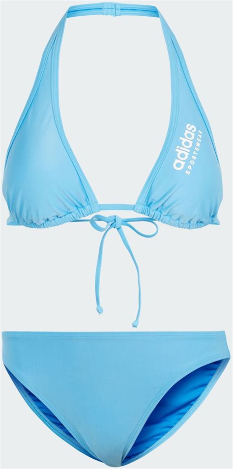 Adidas Neckholder Bikini Blue Burst IS5691 Ab 19 43